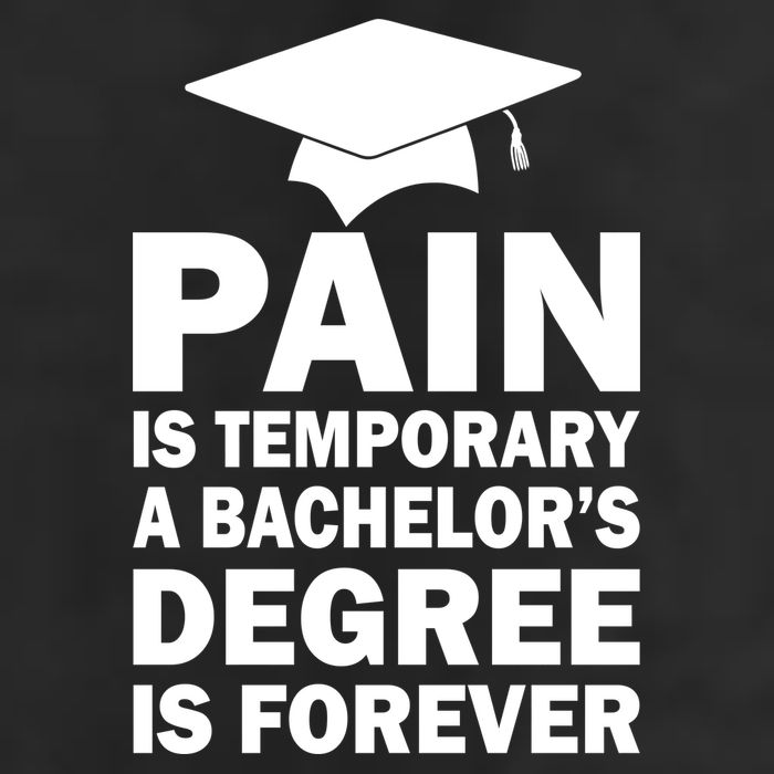 Pain Is Temporary A Bachelor's Degree Is Forever Golf Towel