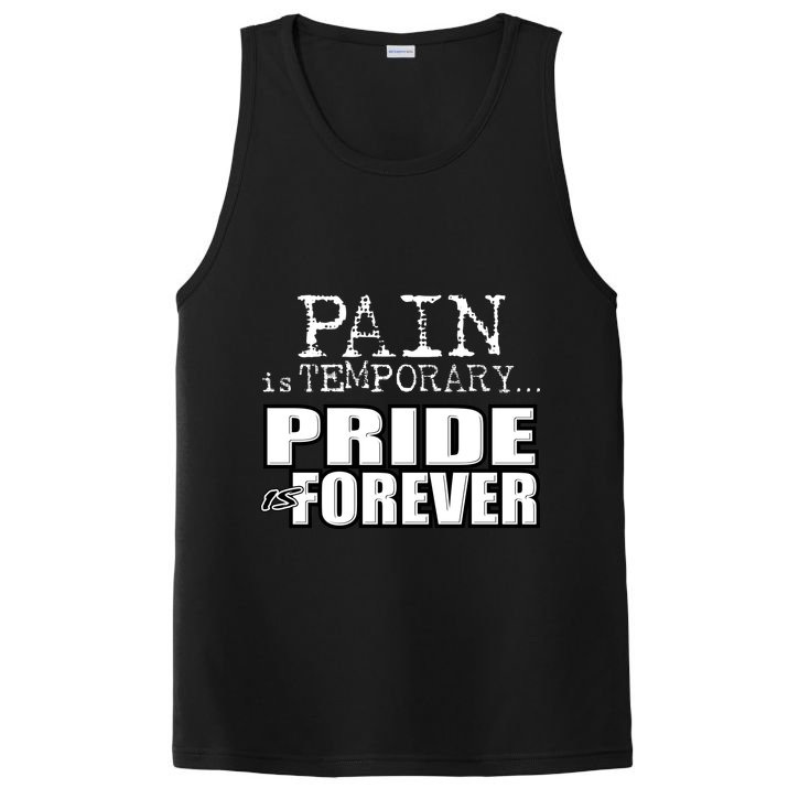 Pain Is Temporary Pride Is Forever PosiCharge Competitor Tank