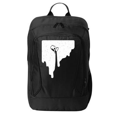 Paint Bucket Galaxy City Backpack