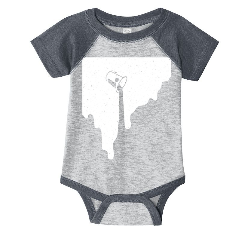Paint Bucket Galaxy Infant Baby Jersey Bodysuit