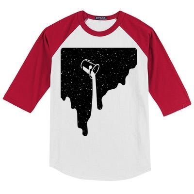 Paint Bucket Galaxy Kids Colorblock Raglan Jersey