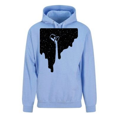 Paint Bucket Galaxy Unisex Surf Hoodie