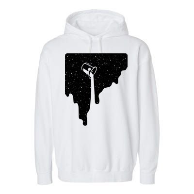 Paint Bucket Galaxy Garment-Dyed Fleece Hoodie