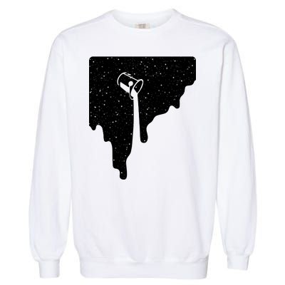 Paint Bucket Galaxy Garment-Dyed Sweatshirt