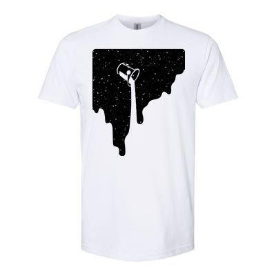 Paint Bucket Galaxy Softstyle CVC T-Shirt