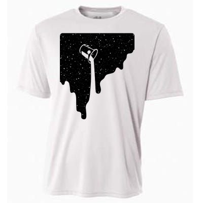 Paint Bucket Galaxy Cooling Performance Crew T-Shirt