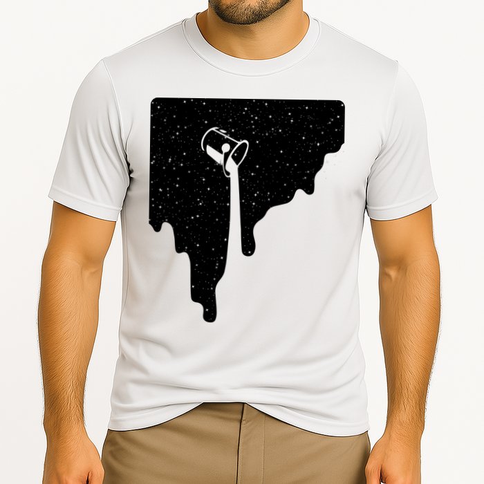 Paint Bucket Galaxy Performance Shirt