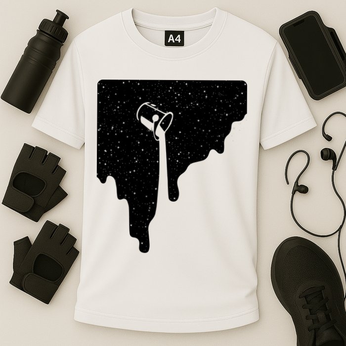 Paint Bucket Galaxy Performance Shirt
