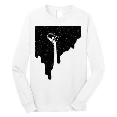 Paint Bucket Galaxy Long Sleeve Shirt