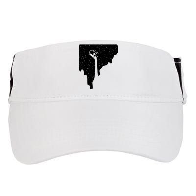 Paint Bucket Galaxy Adult Drive Performance Visor