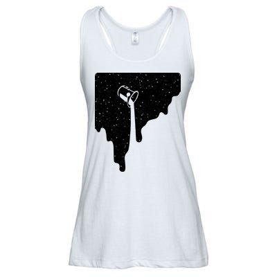 Paint Bucket Galaxy Ladies Essential Flowy Tank