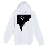 Paint Bucket Galaxy Premium Pullover Hoodie