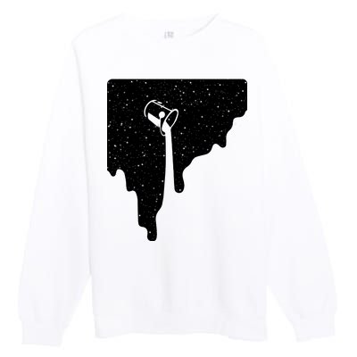 Paint Bucket Galaxy Premium Crewneck Sweatshirt