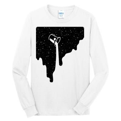 Paint Bucket Galaxy Tall Long Sleeve T-Shirt