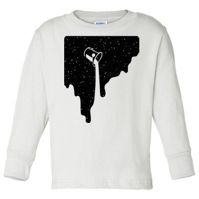 Paint Bucket Galaxy Toddler Long Sleeve Shirt