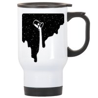 Paint Bucket Galaxy Stainless Steel Travel Mug