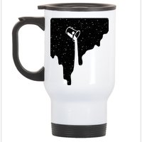 Paint Bucket Galaxy Stainless Steel Travel Mug