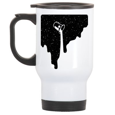 Paint Bucket Galaxy Stainless Steel Travel Mug