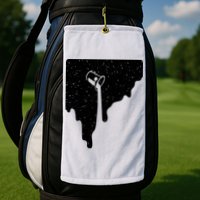 Paint Bucket Galaxy Golf Towel