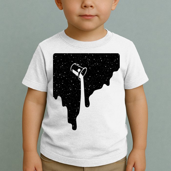 Paint Bucket Galaxy Toddler T-Shirt