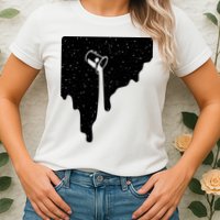 Paint Bucket Galaxy Womens T-Shirt