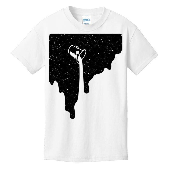 Paint Bucket Galaxy Kids T-Shirt