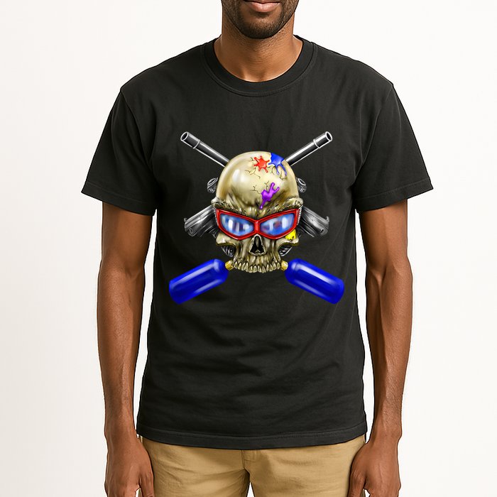 Paintball Skull Tall T-Shirt