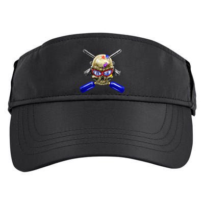 Paintball Skull Adult Drive Performance Visor