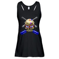 Paintball Skull Ladies Essential Flowy Tank