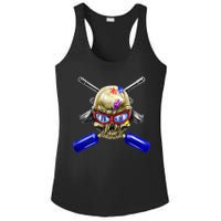 Paintball Skull Ladies PosiCharge Competitor Racerback Tank