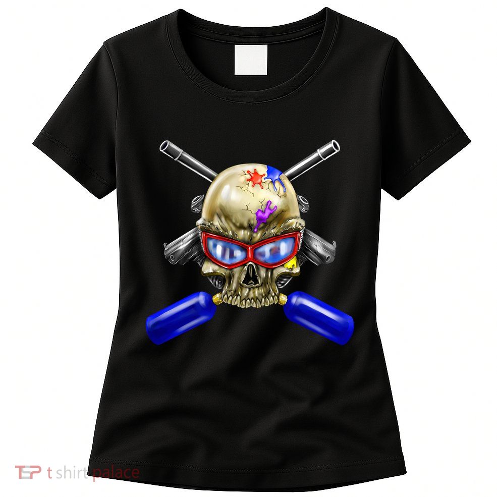 Paintball Skull Women's T-Shirt