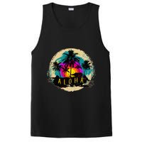 Painted Aloha Palms Beach PosiCharge Competitor Tank