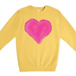 Painted Heart Premium Crewneck Sweatshirt