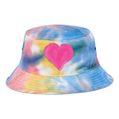 Painted Heart Tie Dye Newport Bucket Hat