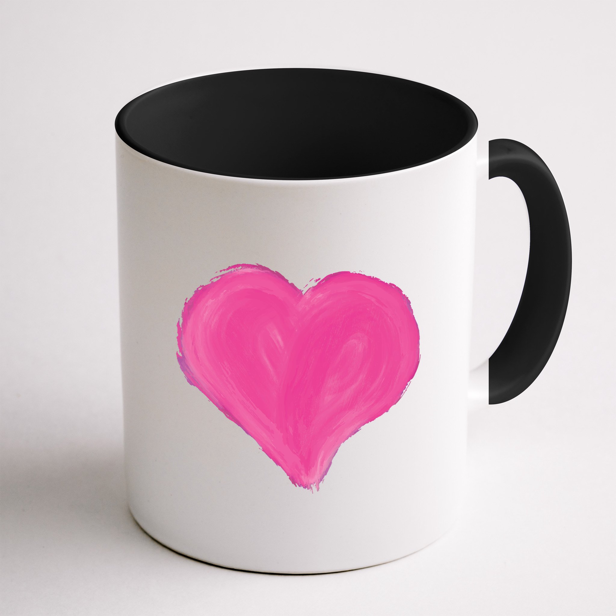 Painted Heart Mug