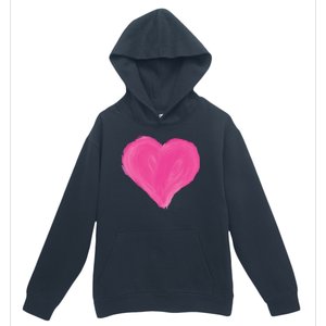 Painted Heart Urban Pullover Hoodie