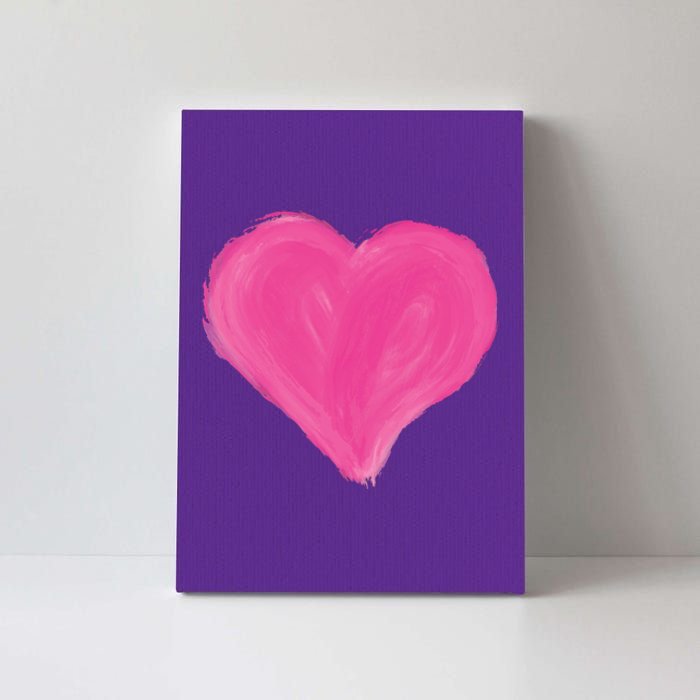 Painted Heart Canvas