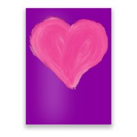 Painted Heart Poster