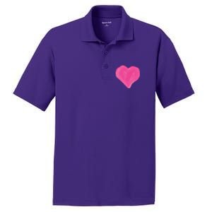 Painted Heart PosiCharge RacerMesh Polo