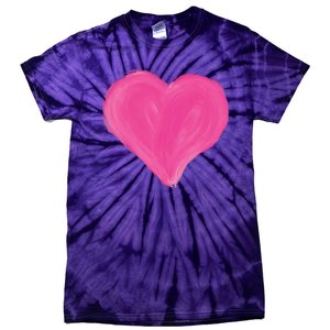 Painted Heart Tie-Dye T-Shirt