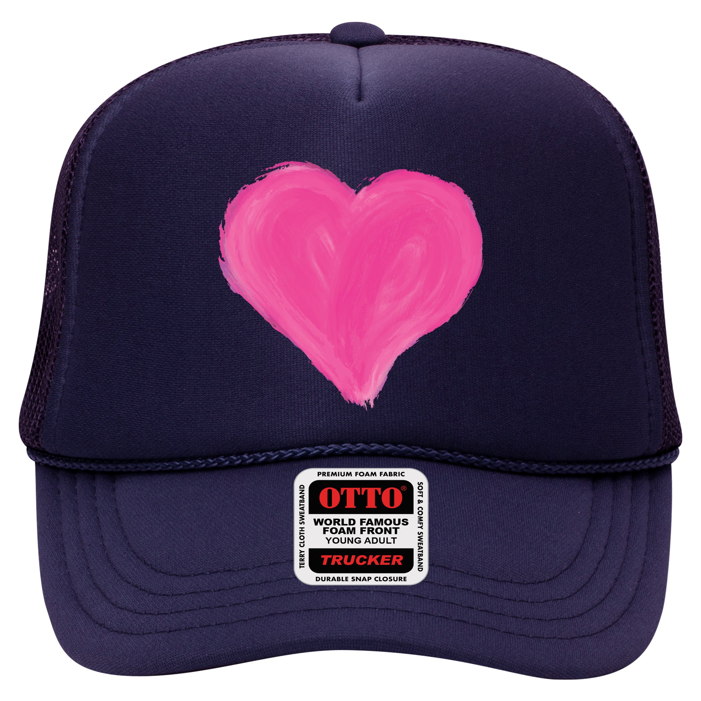 Painted Heart Hat