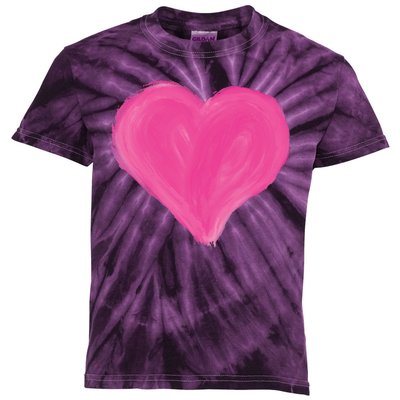 Painted Heart Kids Tie-Dye T-Shirt