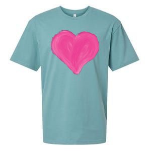 Painted Heart Sueded Cloud Jersey T-Shirt