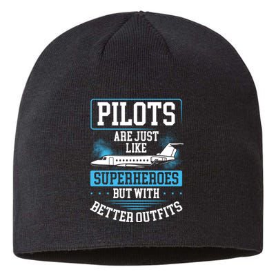 Pilots Are Just Like Superheroes, But With Better Outfits Sustainable Beanie