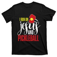 Pickleball and Jesus Religious Christian Pickleballer T-Shirt