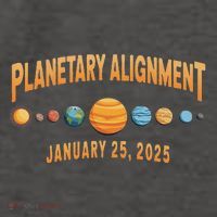 Planetary Alignment January 25 2025 Cosmic Space Vector Backpack