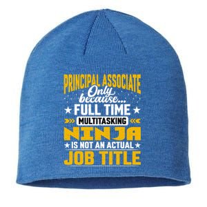 Principal Associate Job Title Cute Gift Principal Chief Assistant Gift Sustainable Beanie