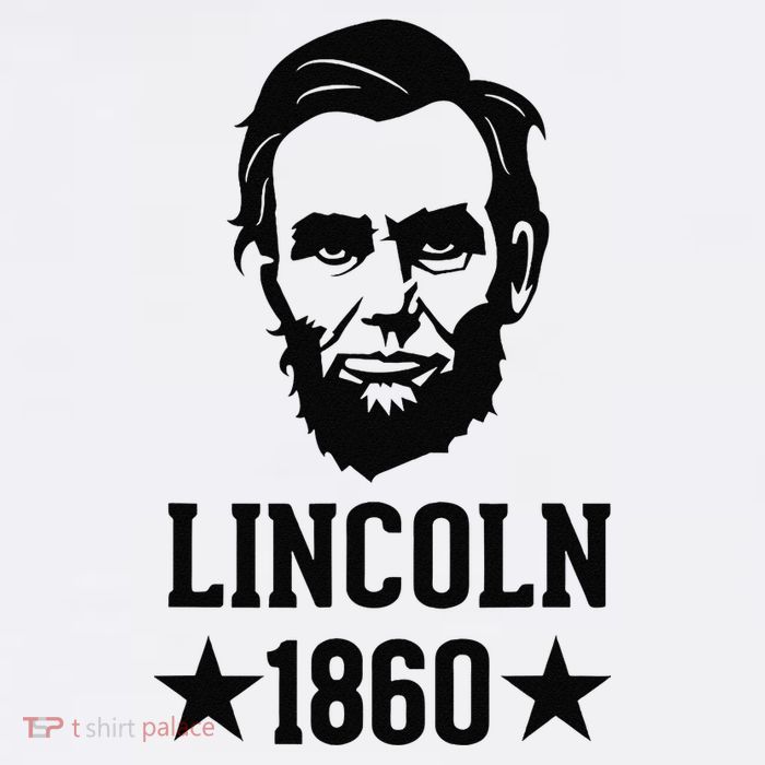 President Abraham Lincoln 1860 Abe America Silhouette Flatbill Hat