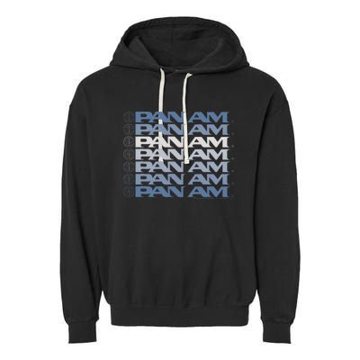 Pan Am Light Blue Gradient Cascade Garment-Dyed Fleece Hoodie