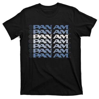 Pan Am Light Blue Gradient Cascade T-Shirt